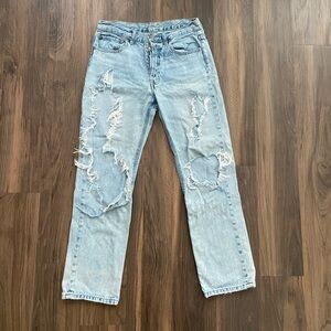 BDG Ziggy Light Blue Low Rise Jeans